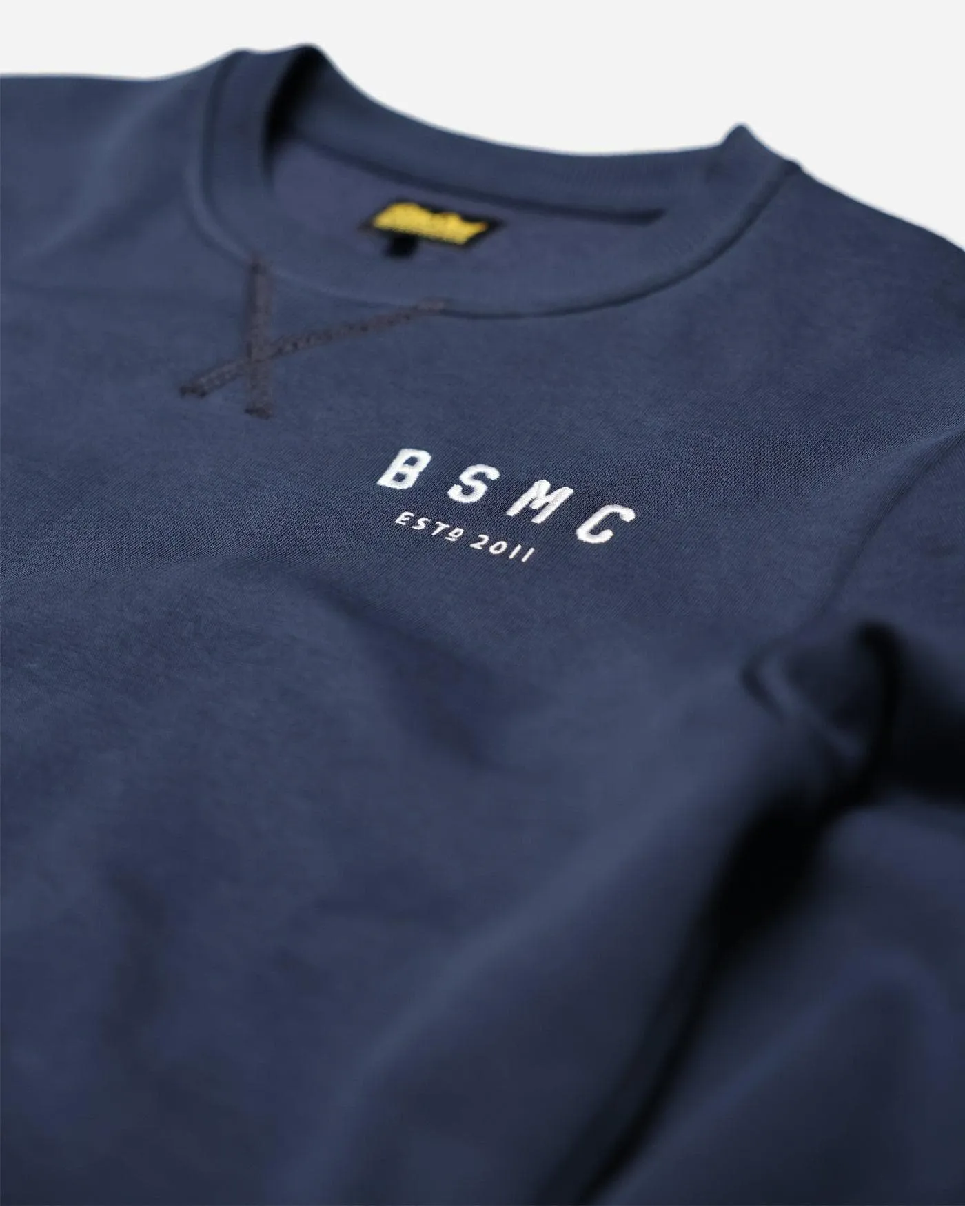 BSMC ESTD. Embroidered Sweatshirt - Navy