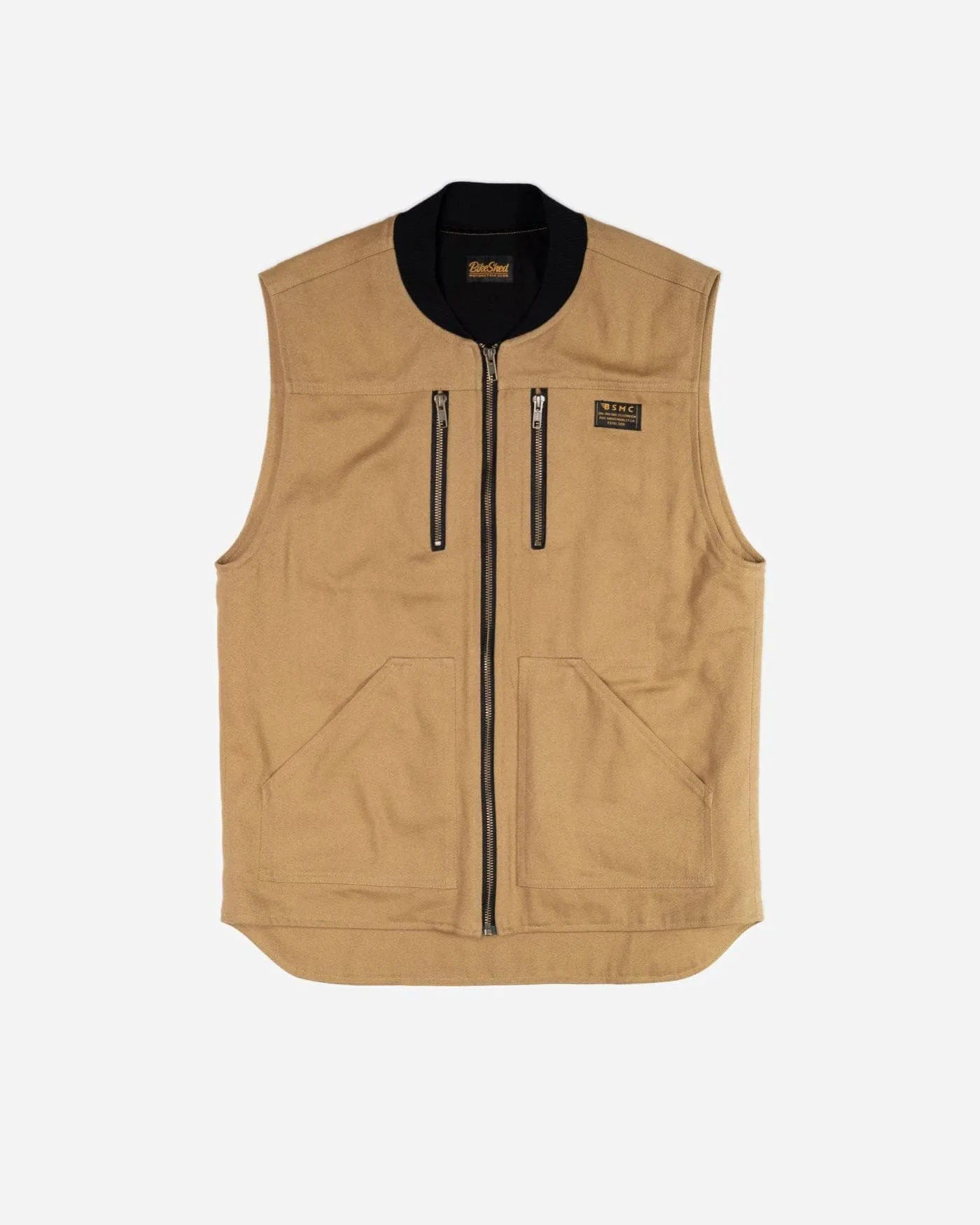 BSMC Utility Vest - Tan