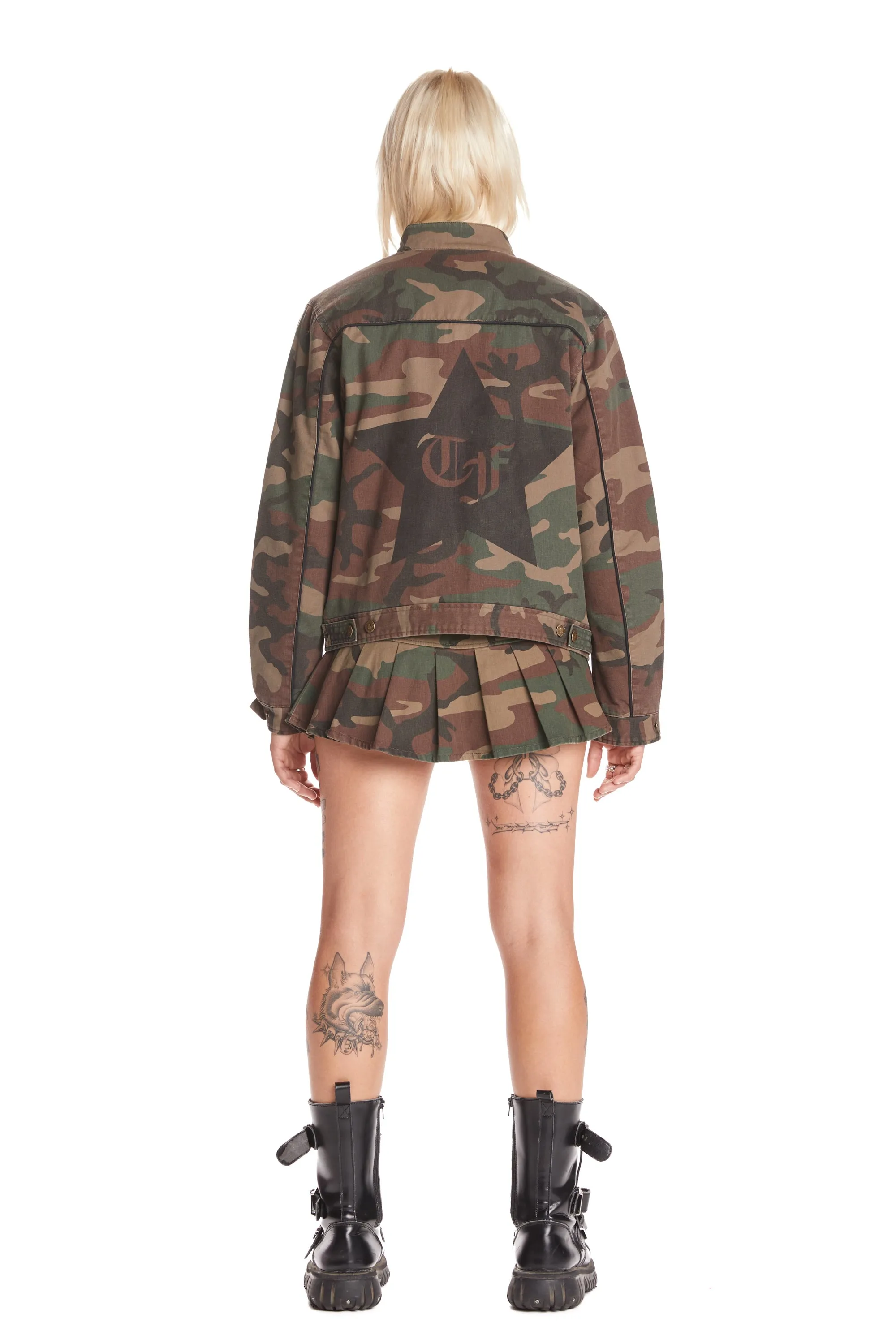 Camo Moto Jacket