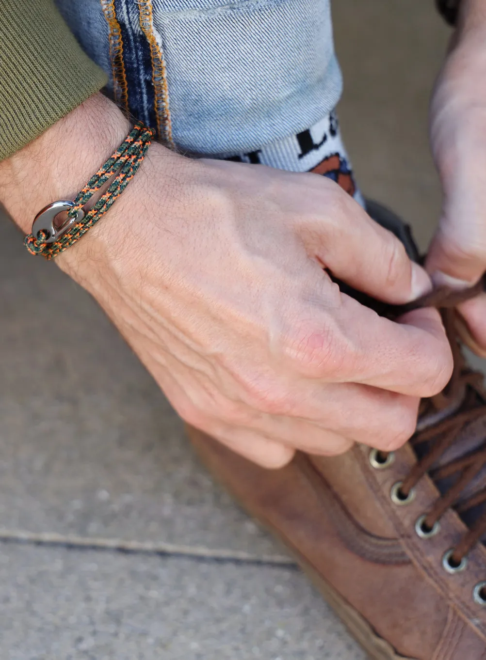 Camo Tactical Cord Bracelet