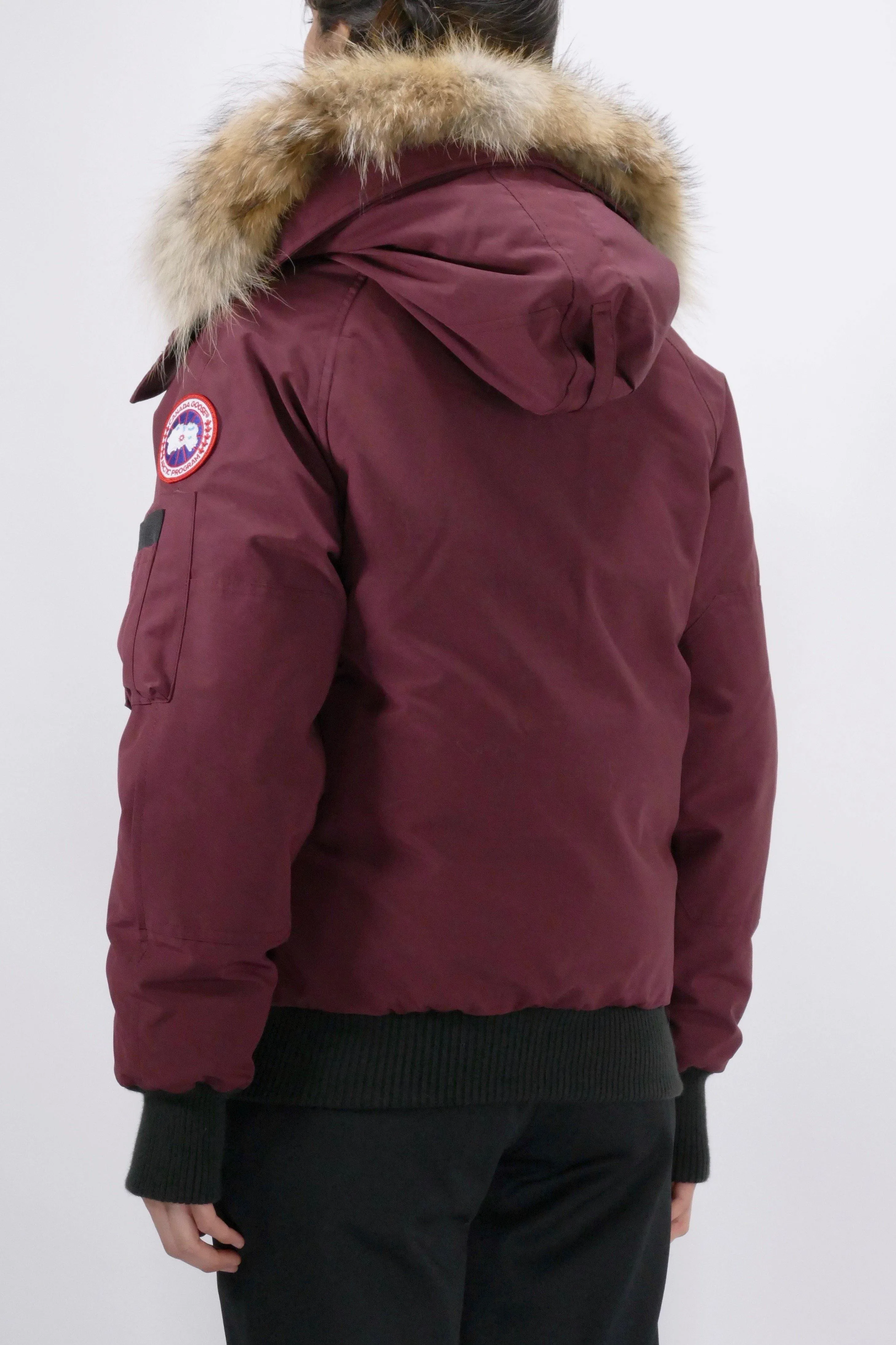 Canada Goose Womens Bomber Chilliwack - Elderberry