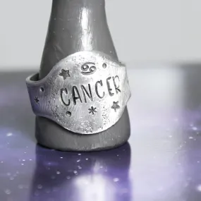 Cancer Zodiac Ring