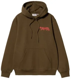 Carhartt Rocky Script Sweat Hoodie / Lumber