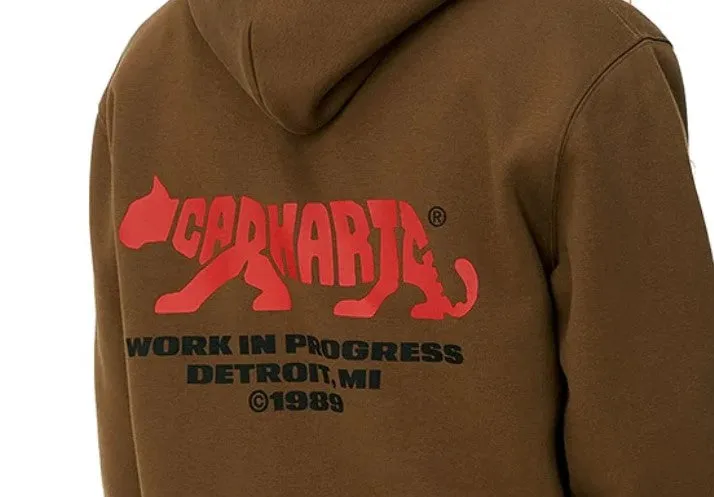 Carhartt Rocky Script Sweat Hoodie / Lumber