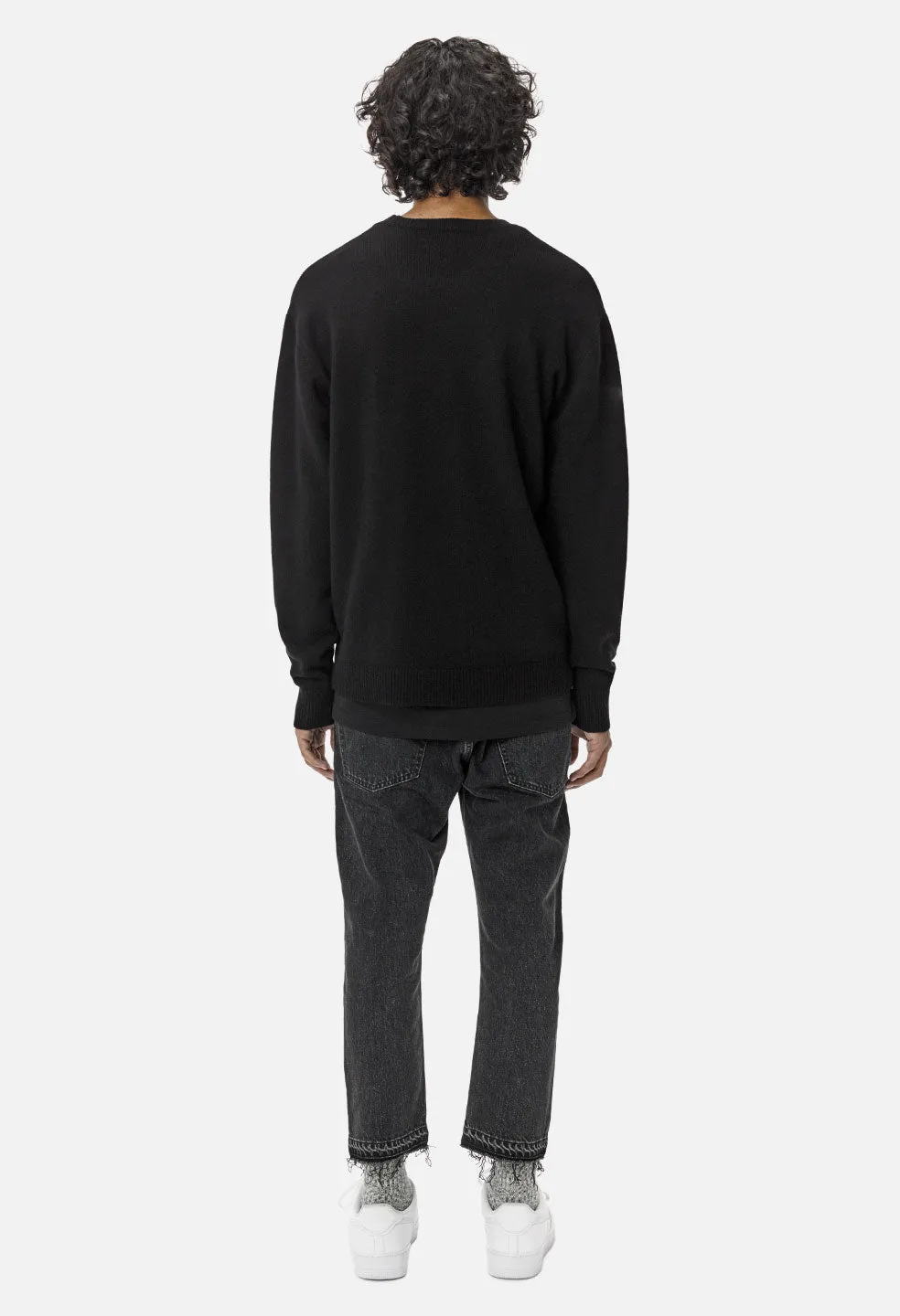 Cashmere Crew / Black