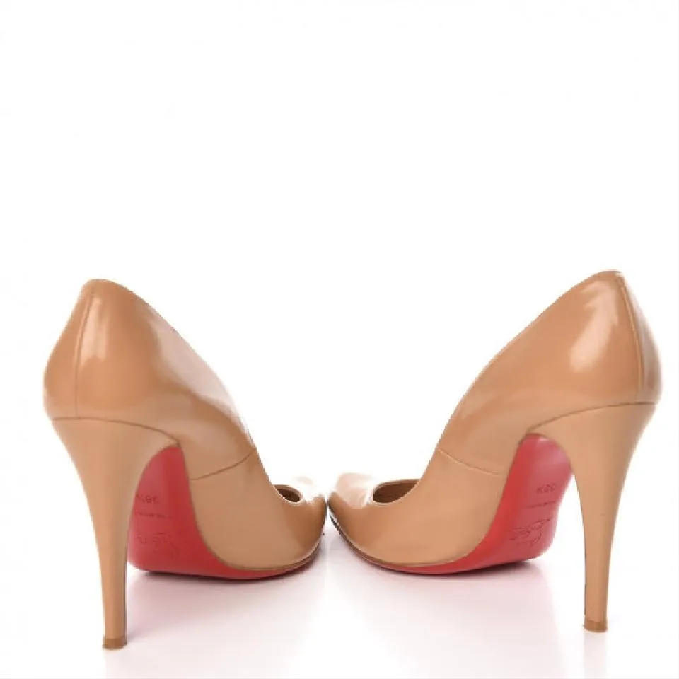 Christian Louboutin Beige Jazz Decollete 868 100 Pumps