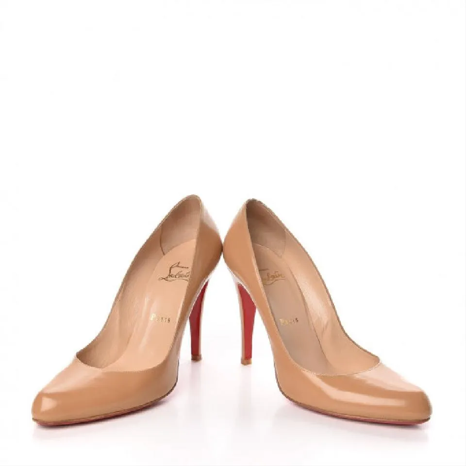 Christian Louboutin Beige Jazz Decollete 868 100 Pumps