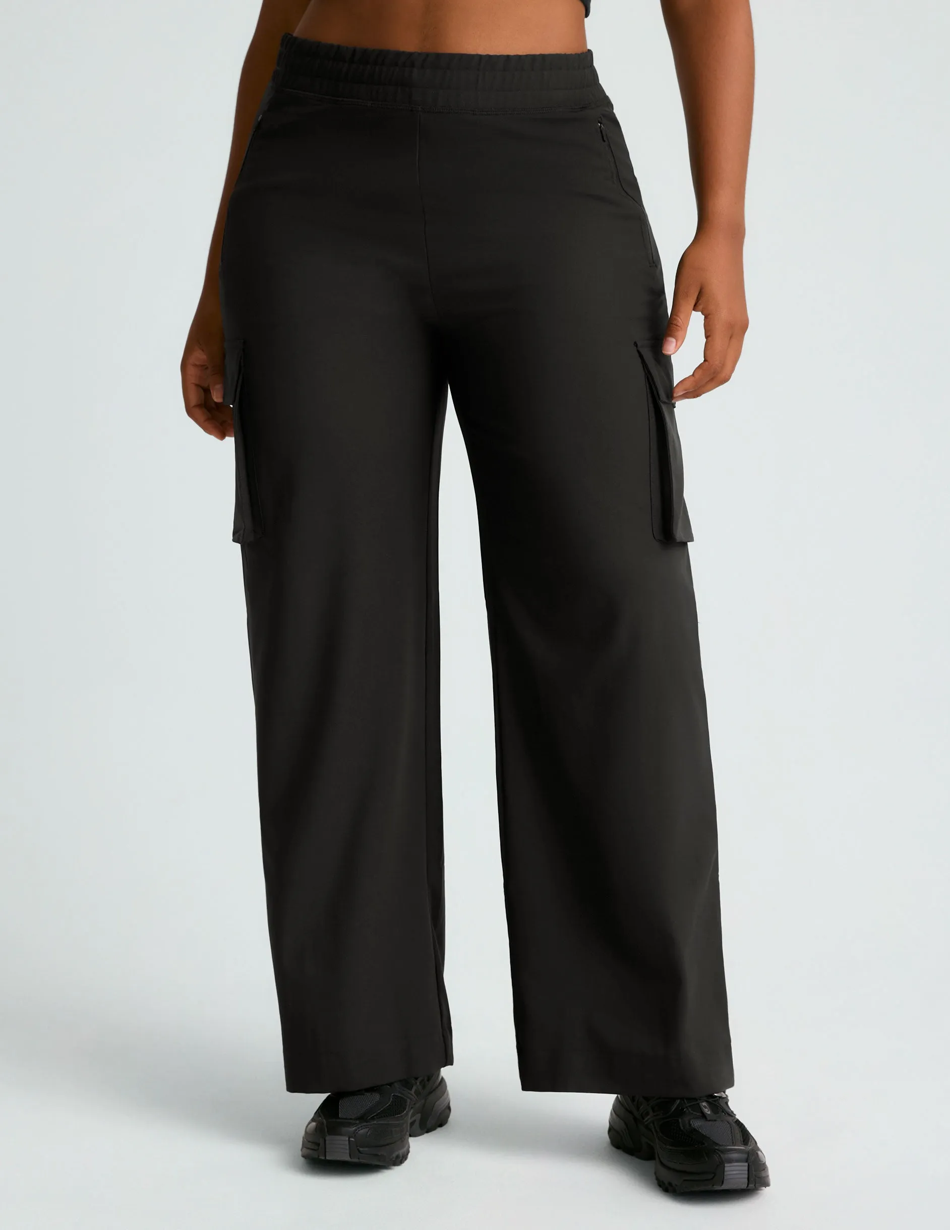 City Chic Wide Leg Cargo Pant