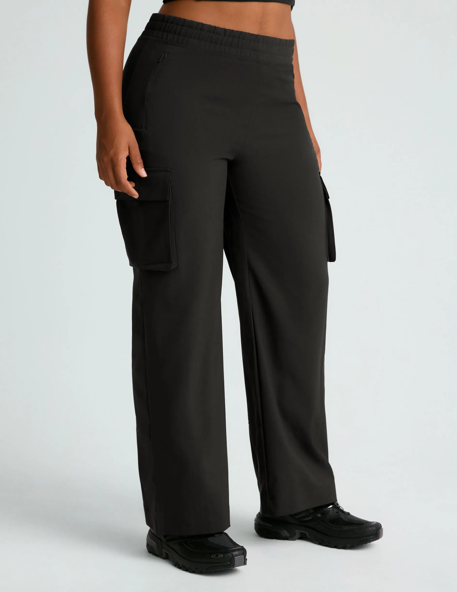 City Chic Wide Leg Cargo Pant