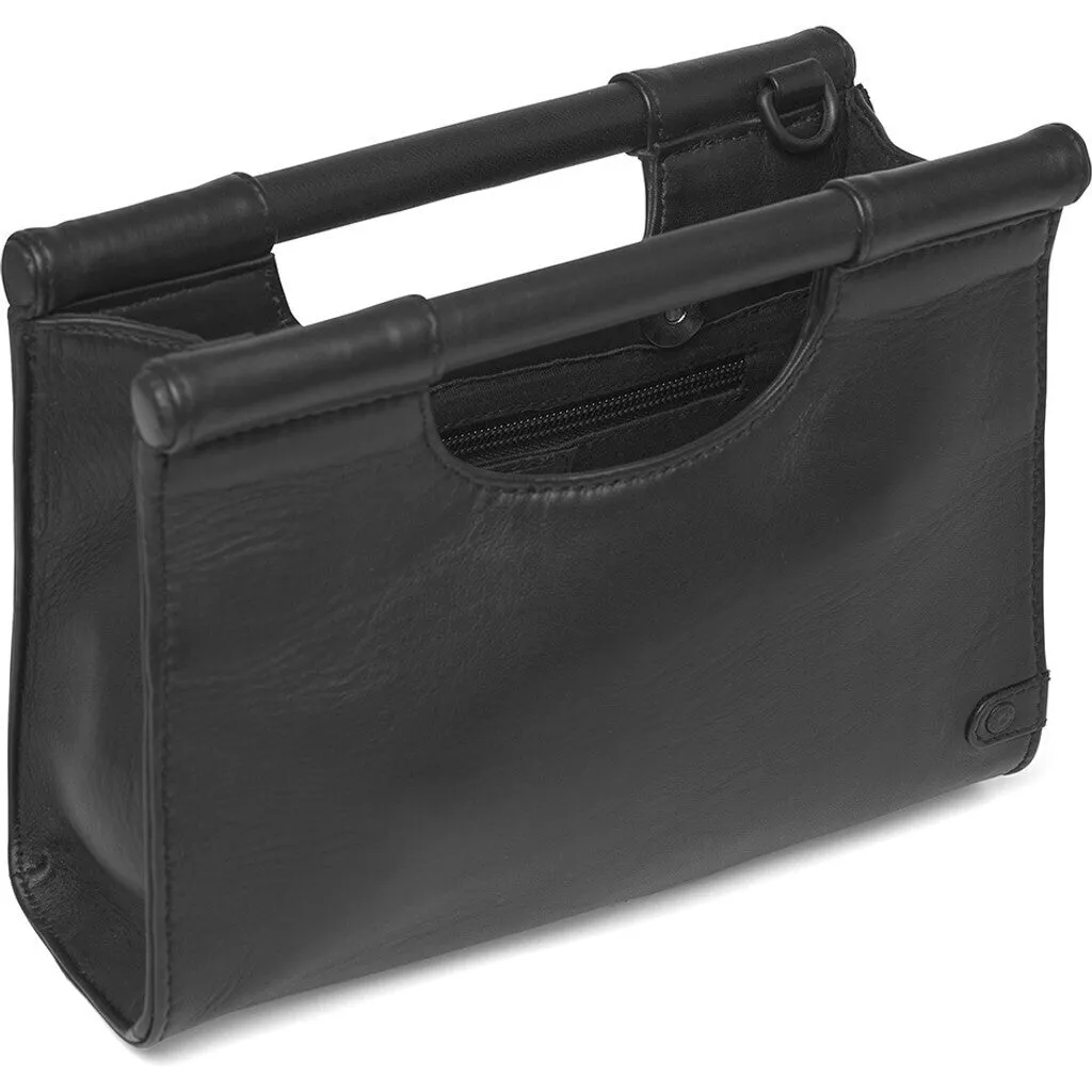 Classic & trendy crossover leatherbag / 16248 - Black (Nero)