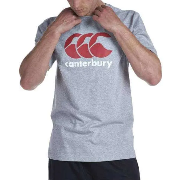 Classic Canterbury CCC Logo T-Shirt - Grey