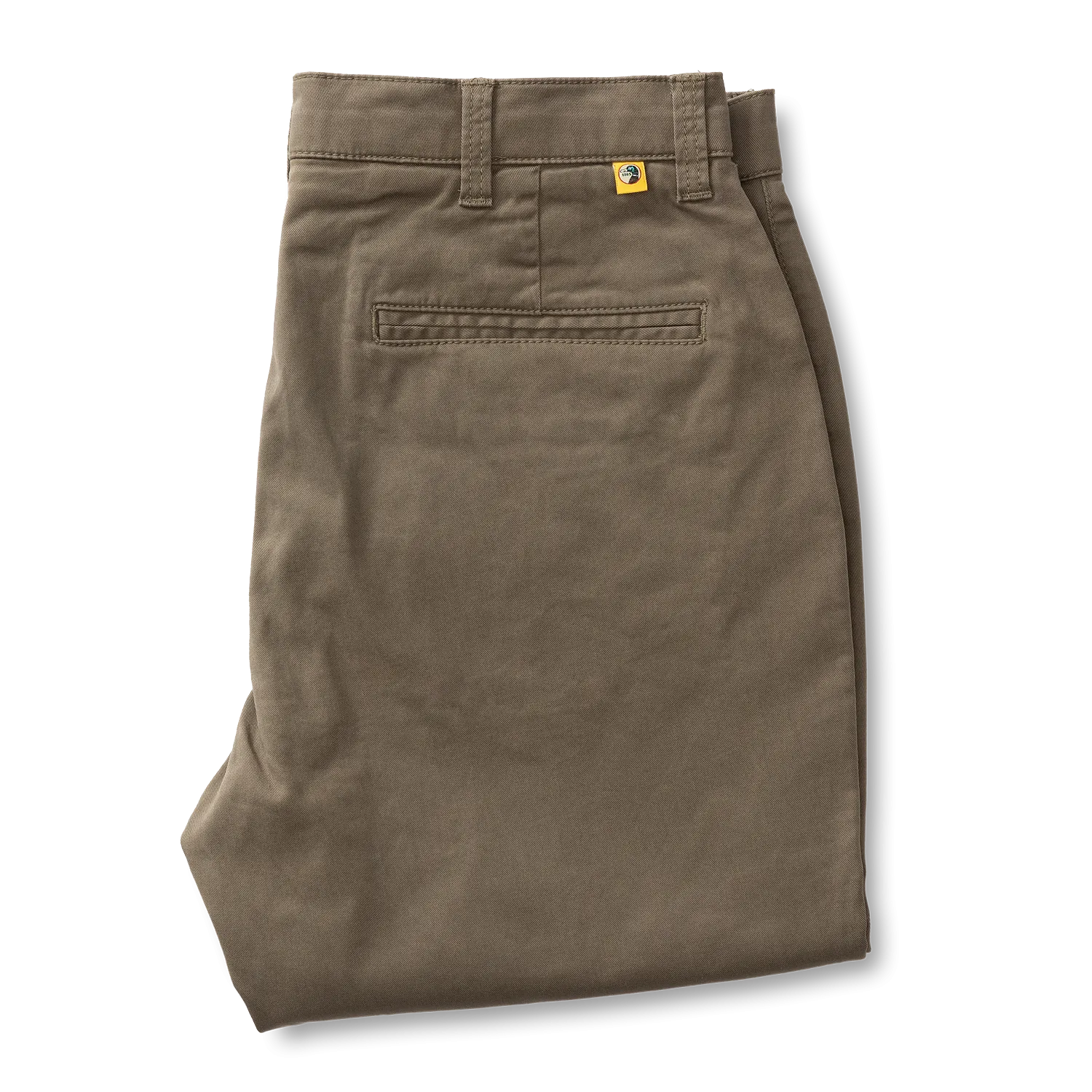 Classic Fit Gold School Chino - Olive Drab