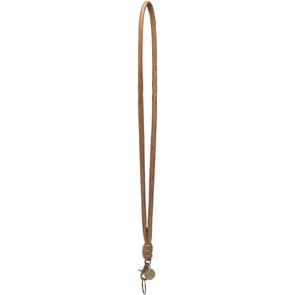 Classic keyhanger in soft leather / 15988 - Chestnut