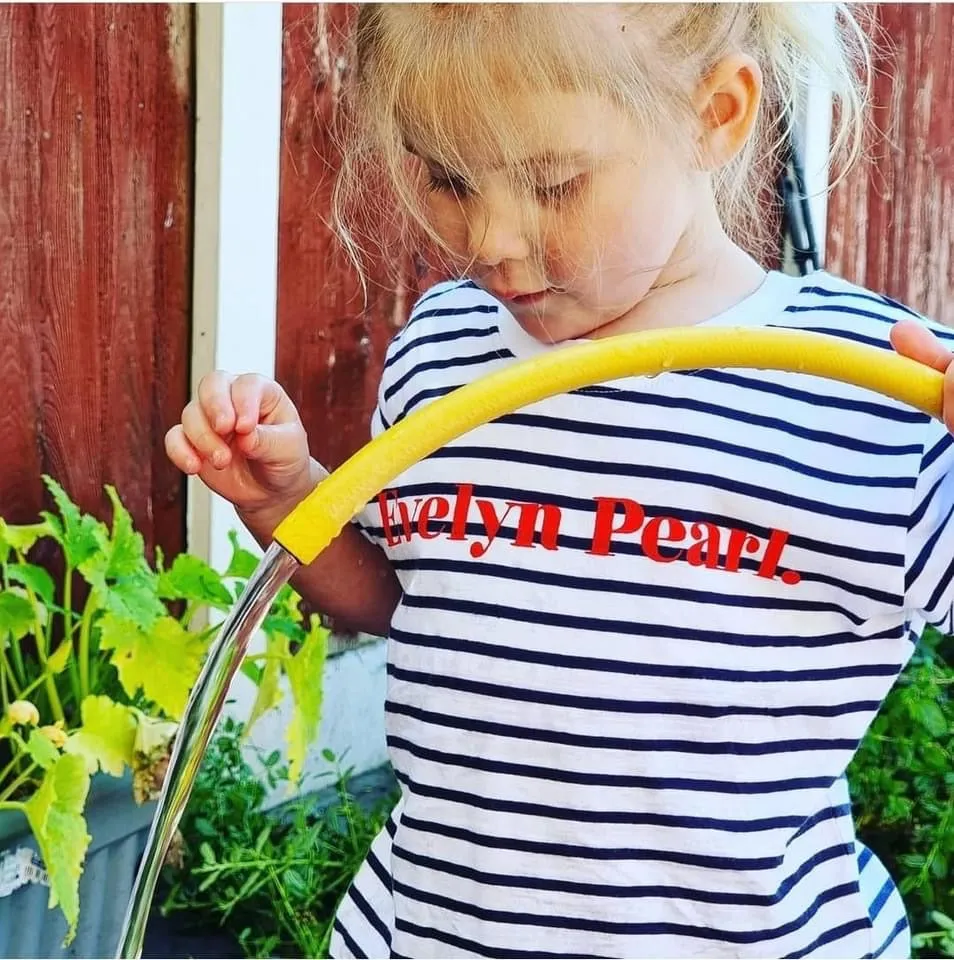 Classic Name Kids Stripe T-Shirt/Tee