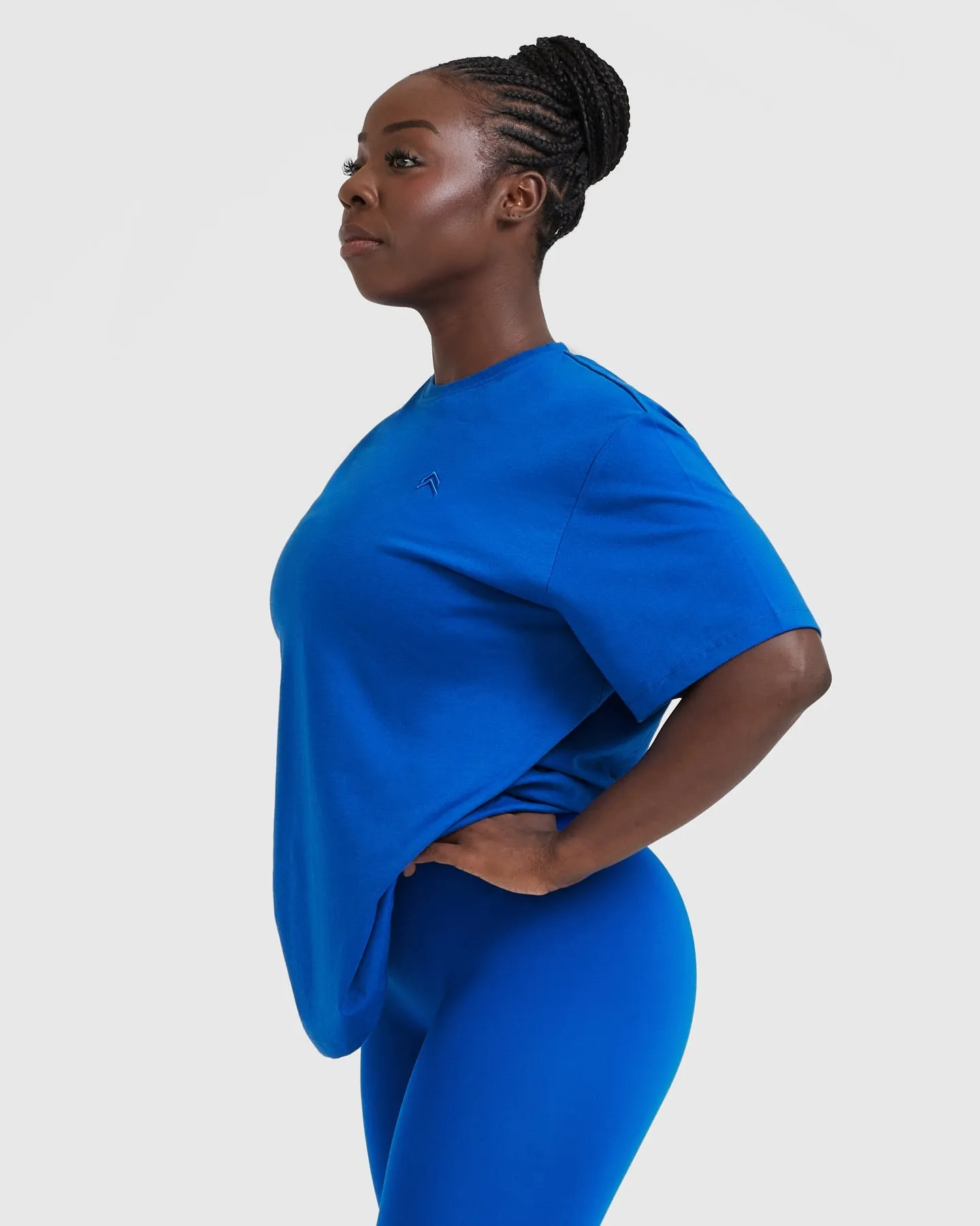 Classic Oversized Lightweight T-Shirt | Cobalt