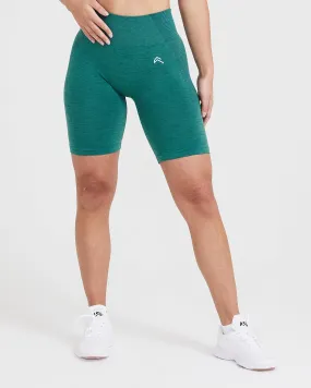 Classic Seamless 2.0 Cycling Shorts | Mineral Green Marl