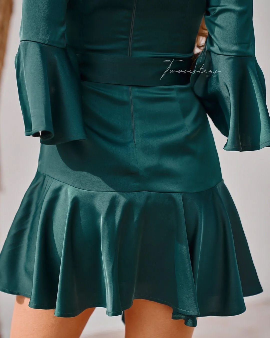 Constance Dress - Green