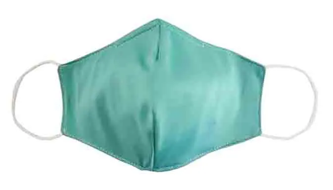 Copper Fiber Fabric Face Mask-MINT  (Adult/Child)