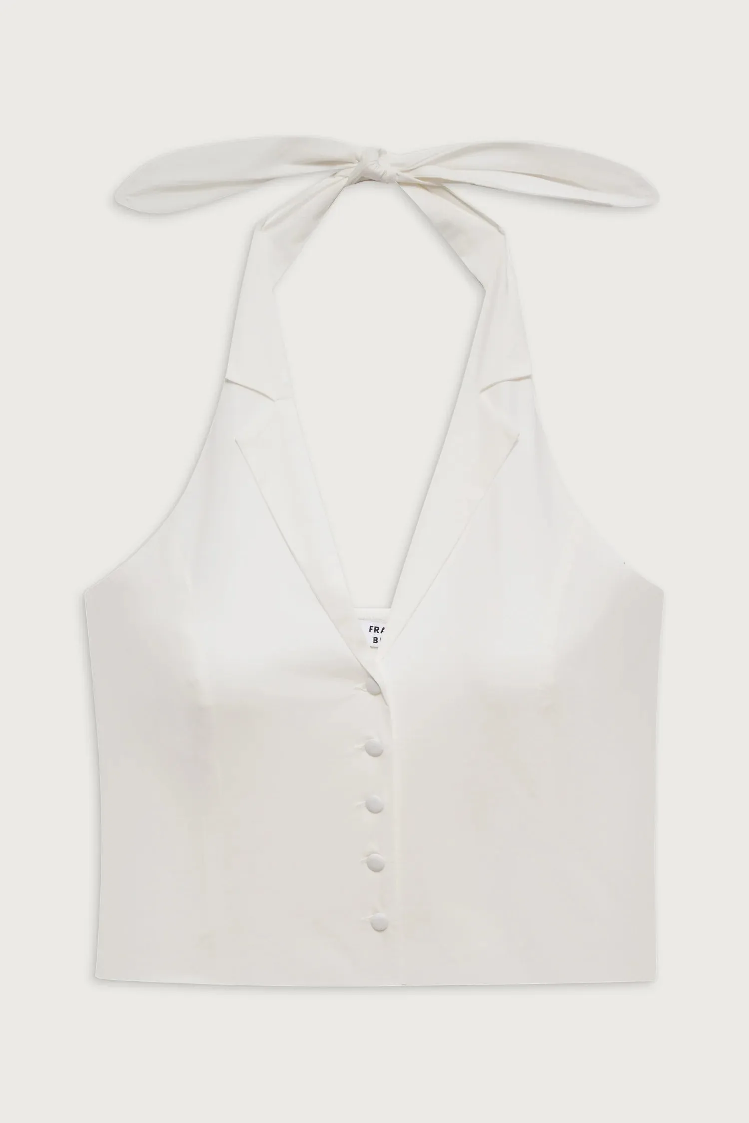 Cottage Poplin Halter Top