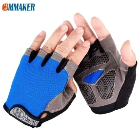 Cycling Gloves Non-Slip Quick Drying Men Women Half Finger Bike Gloves  Breathable Summer Mountain Bike Sports Gloves L XL Code