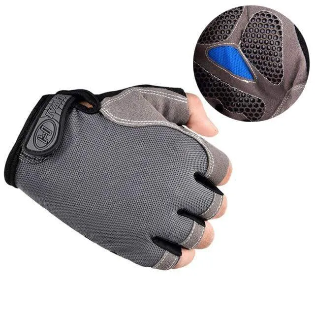 Cycling Gloves Non-Slip Quick Drying Men Women Half Finger Bike Gloves  Breathable Summer Mountain Bike Sports Gloves L XL Code