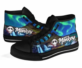 Dirt Monkey Music High Top Unisex Sneaker Shoes