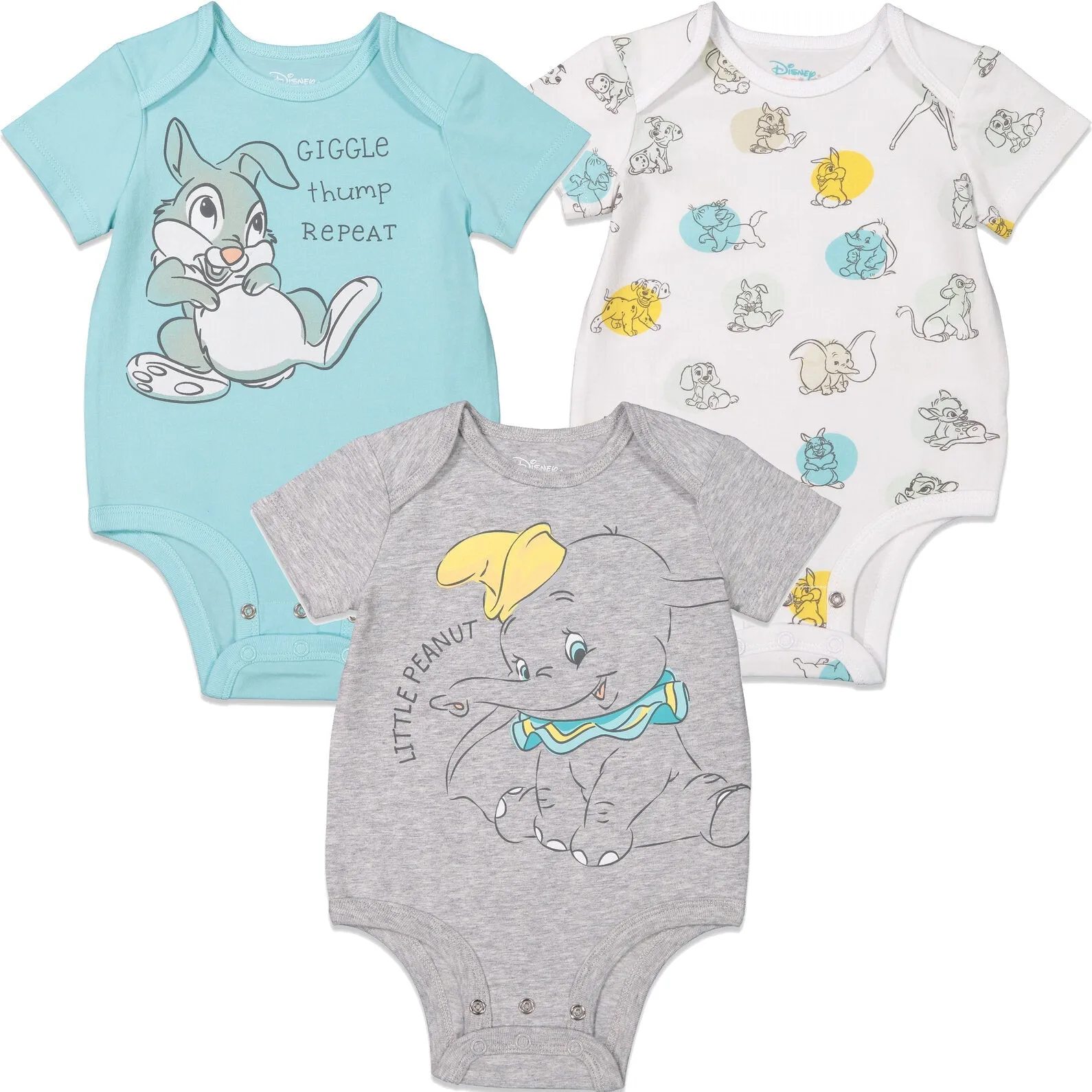 Disney Bambi 3 Pack Bodysuits