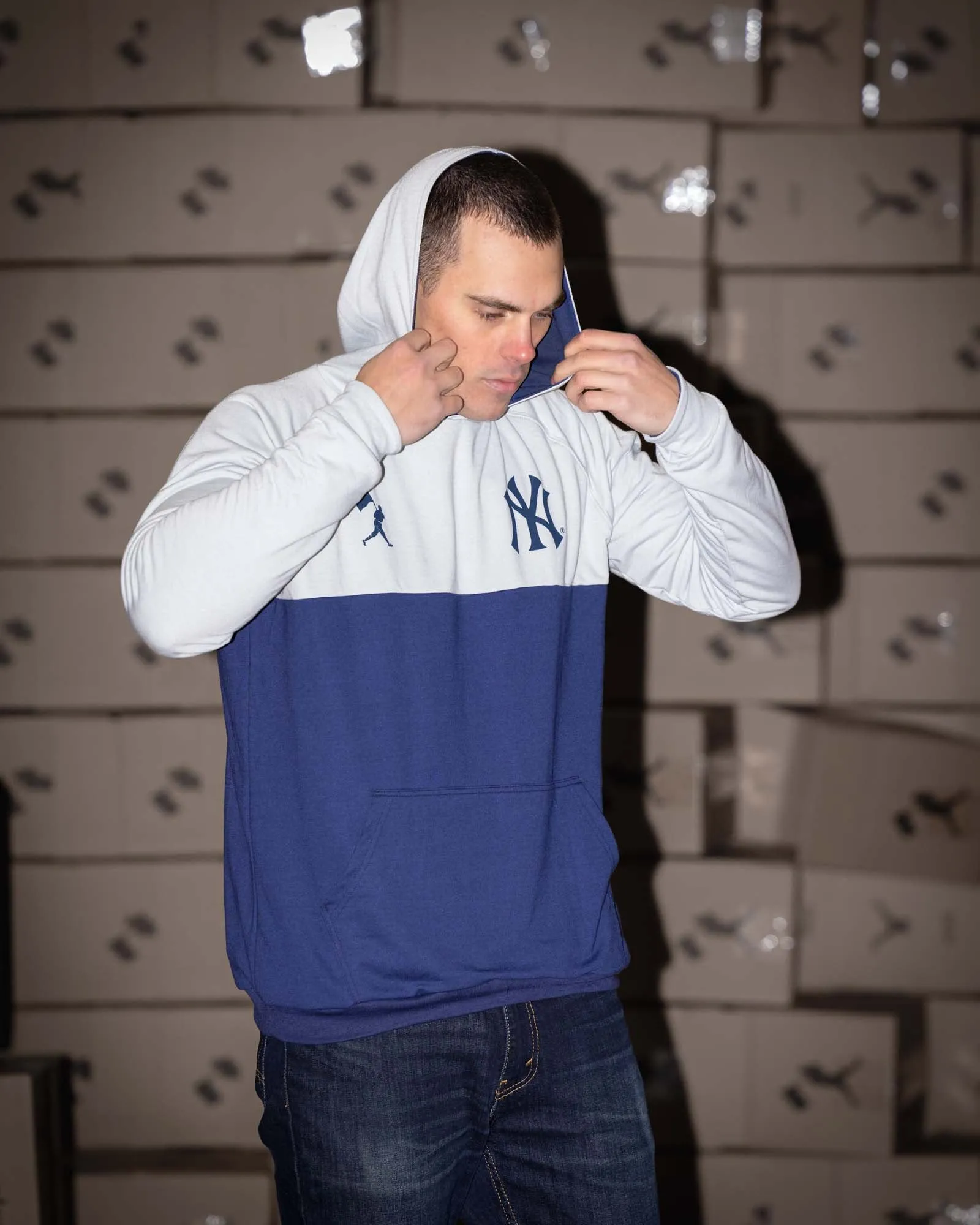 Double Play Reversible Hoodie - New York Yankees