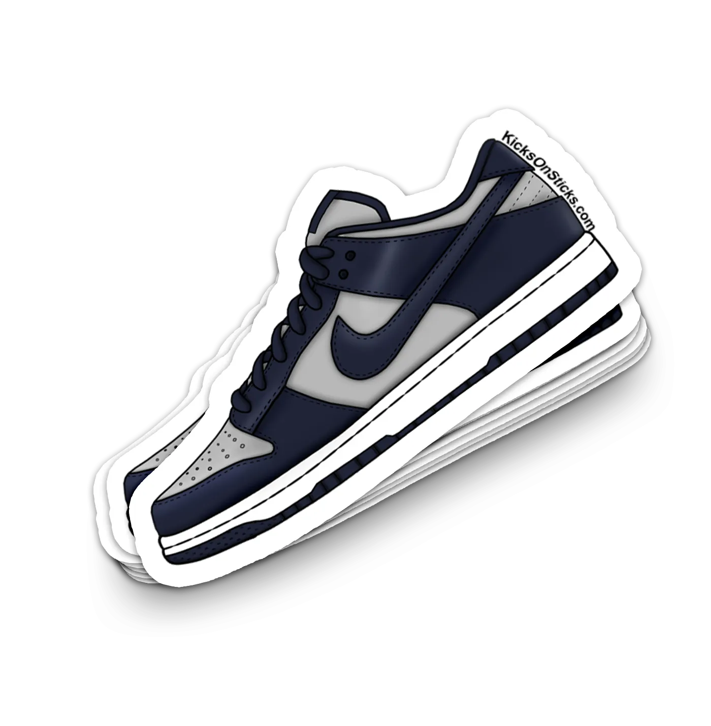 Dunk Low "Georgetown" Sneaker Sticker