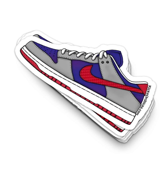 Dunk Low "Samba" Sneaker Sticker