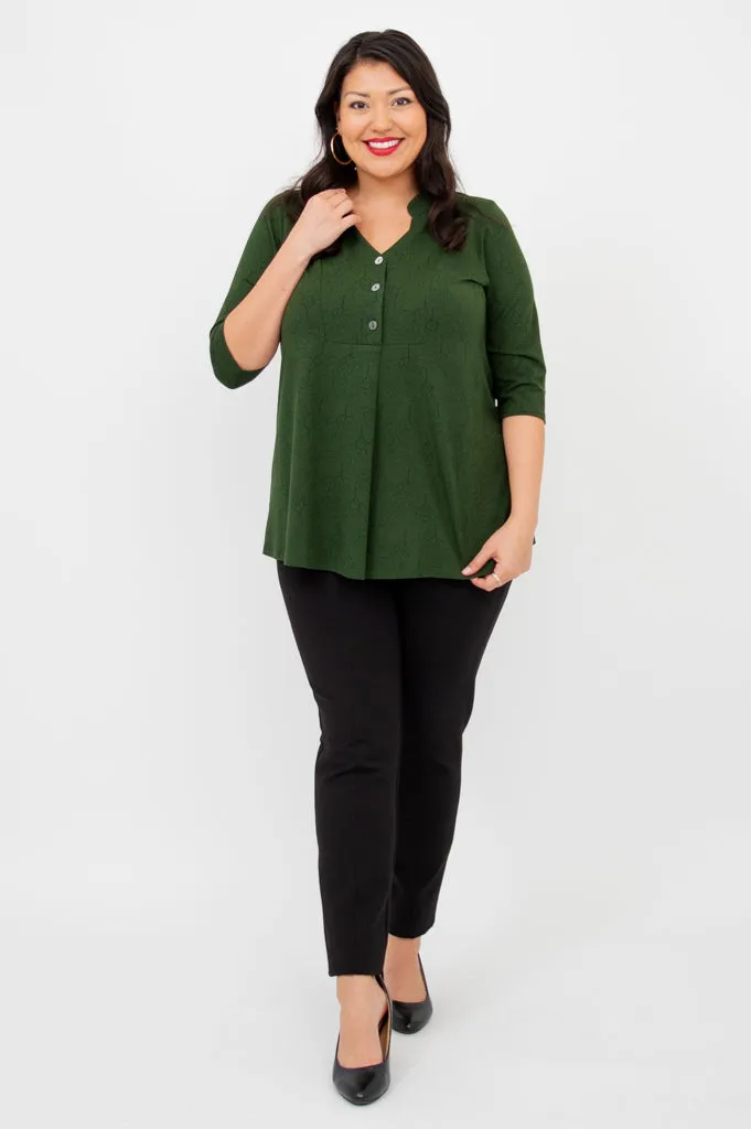 Edwina 3/4 Top, Lifetree