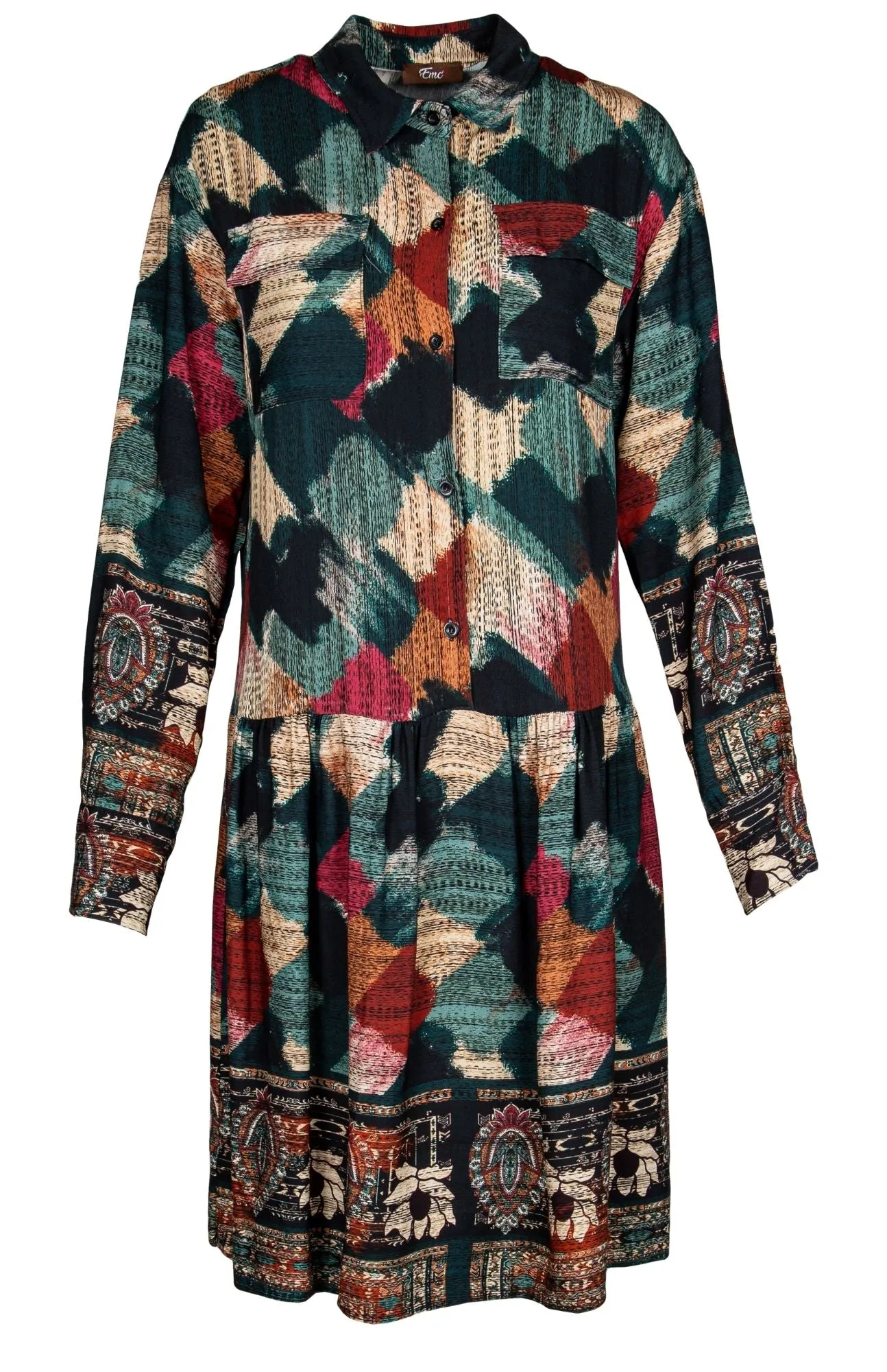 Ema&Carla - Mix Geo Print Dress