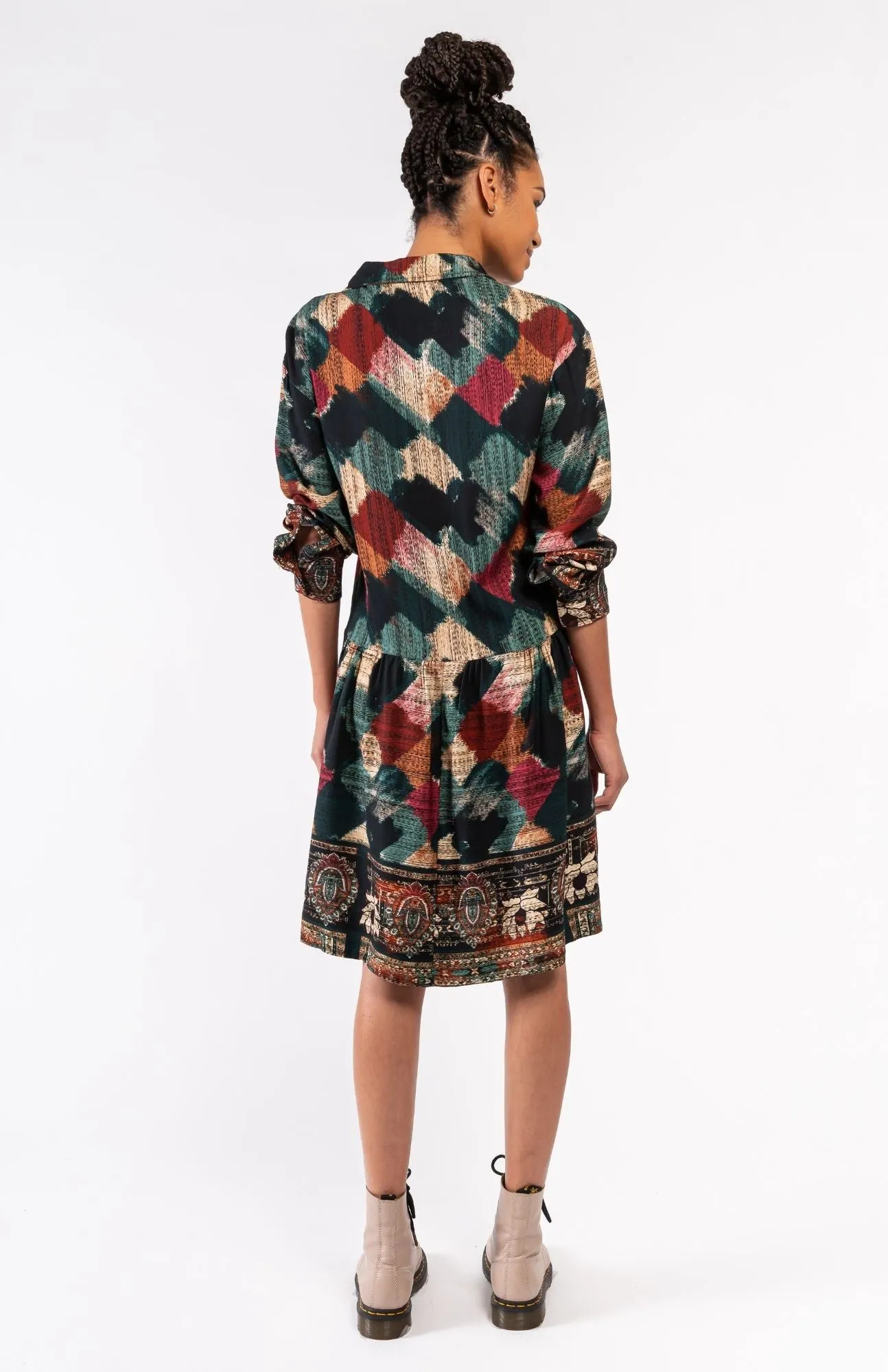 Ema&Carla - Mix Geo Print Dress