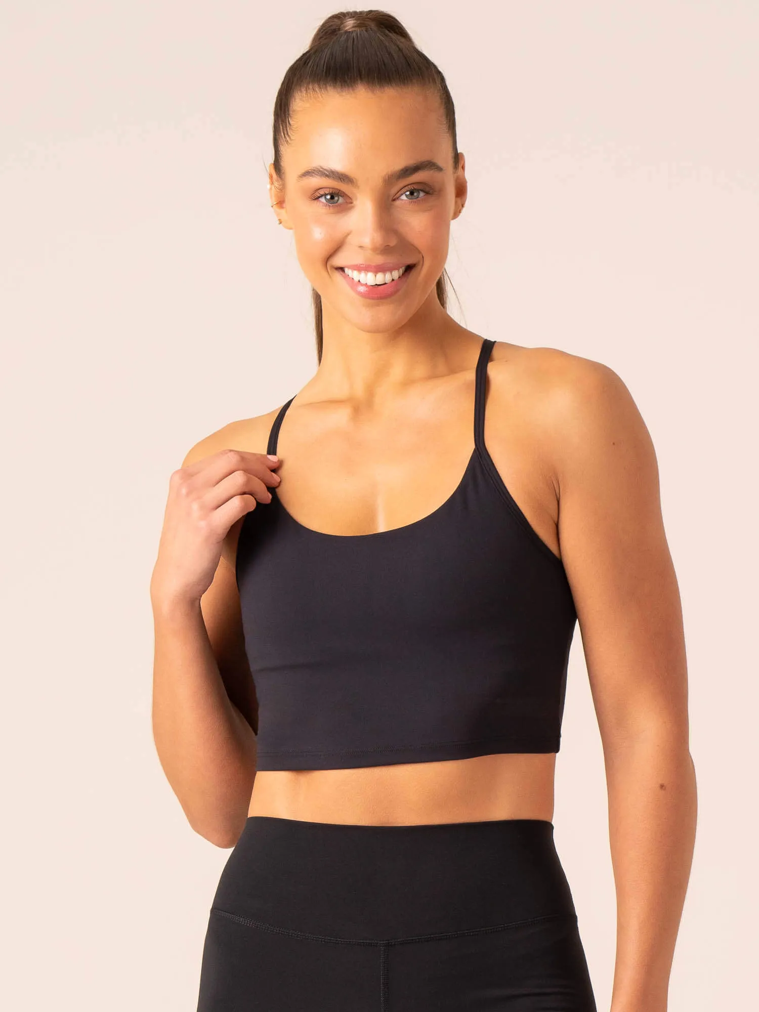 Embody Compression Tank Bra - Black