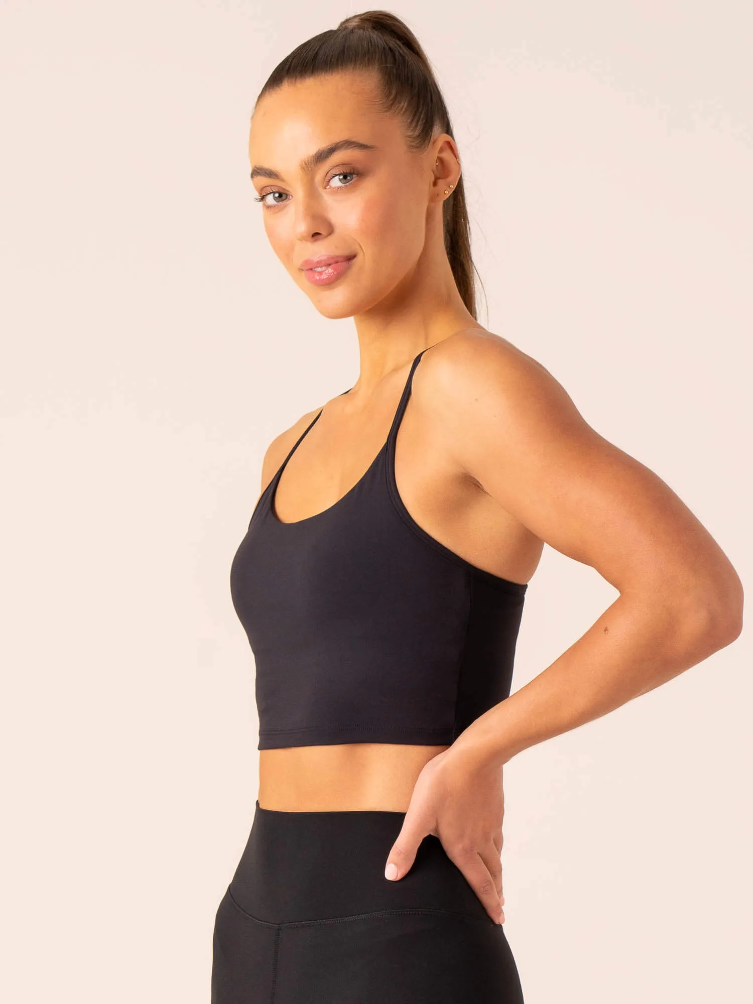 Embody Compression Tank Bra - Black