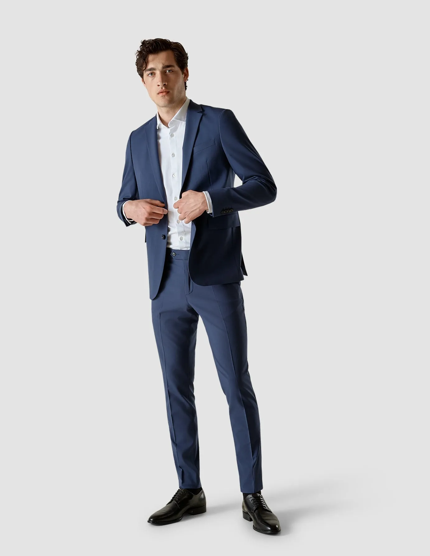 Essential Blazer Slim Marine Blue