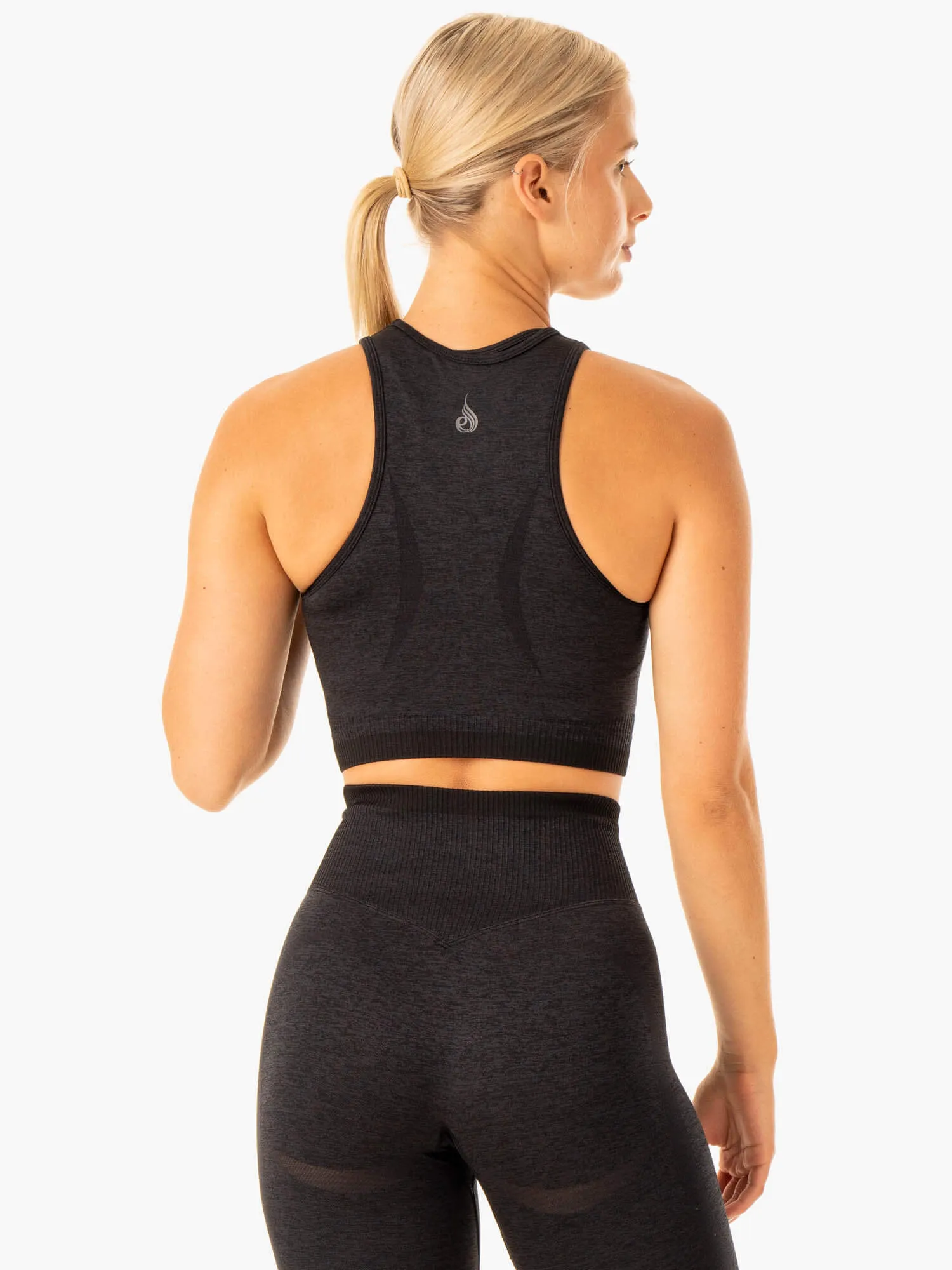 Excel Seamless Tank - Black Marl