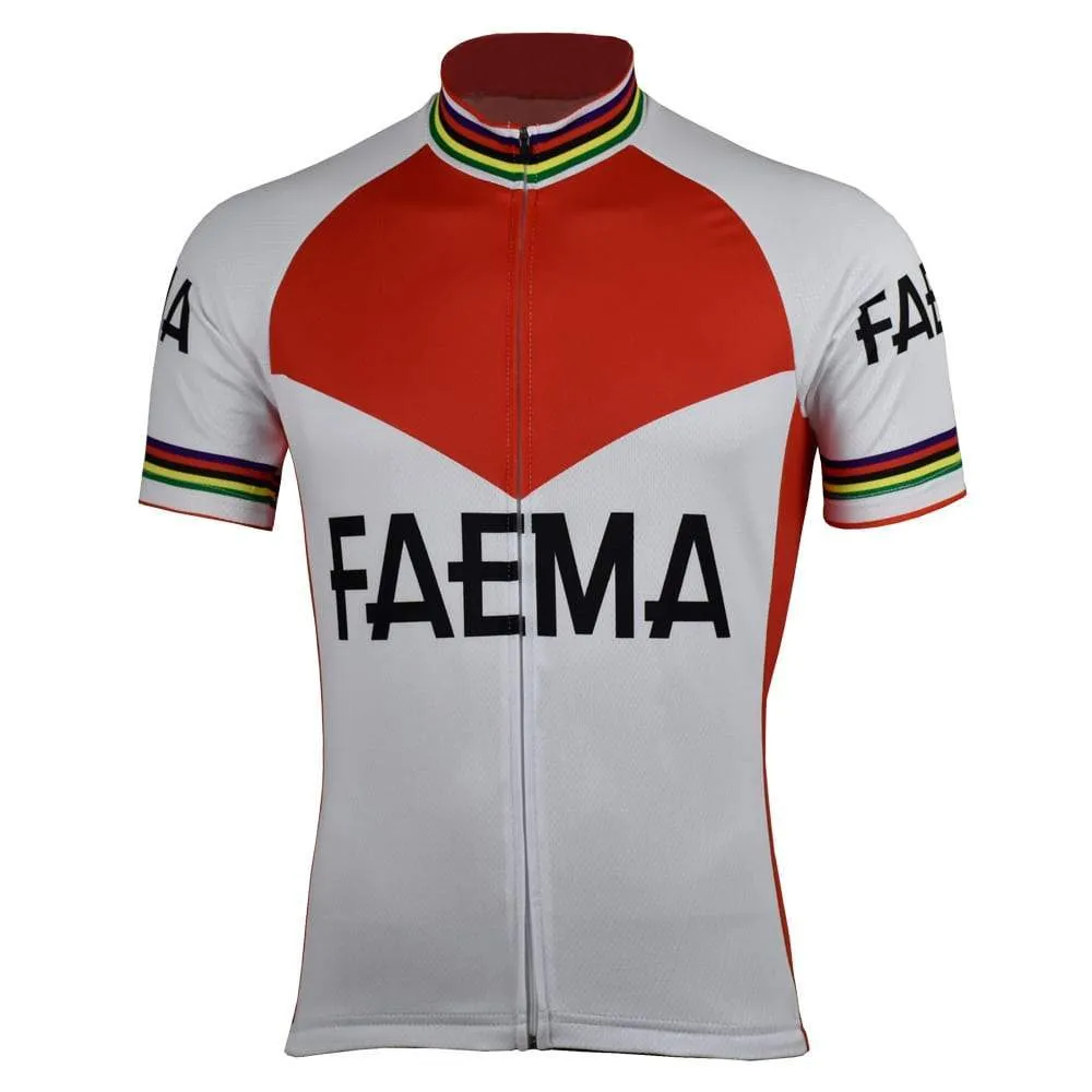 Faema Red Short Sleeve Jersey