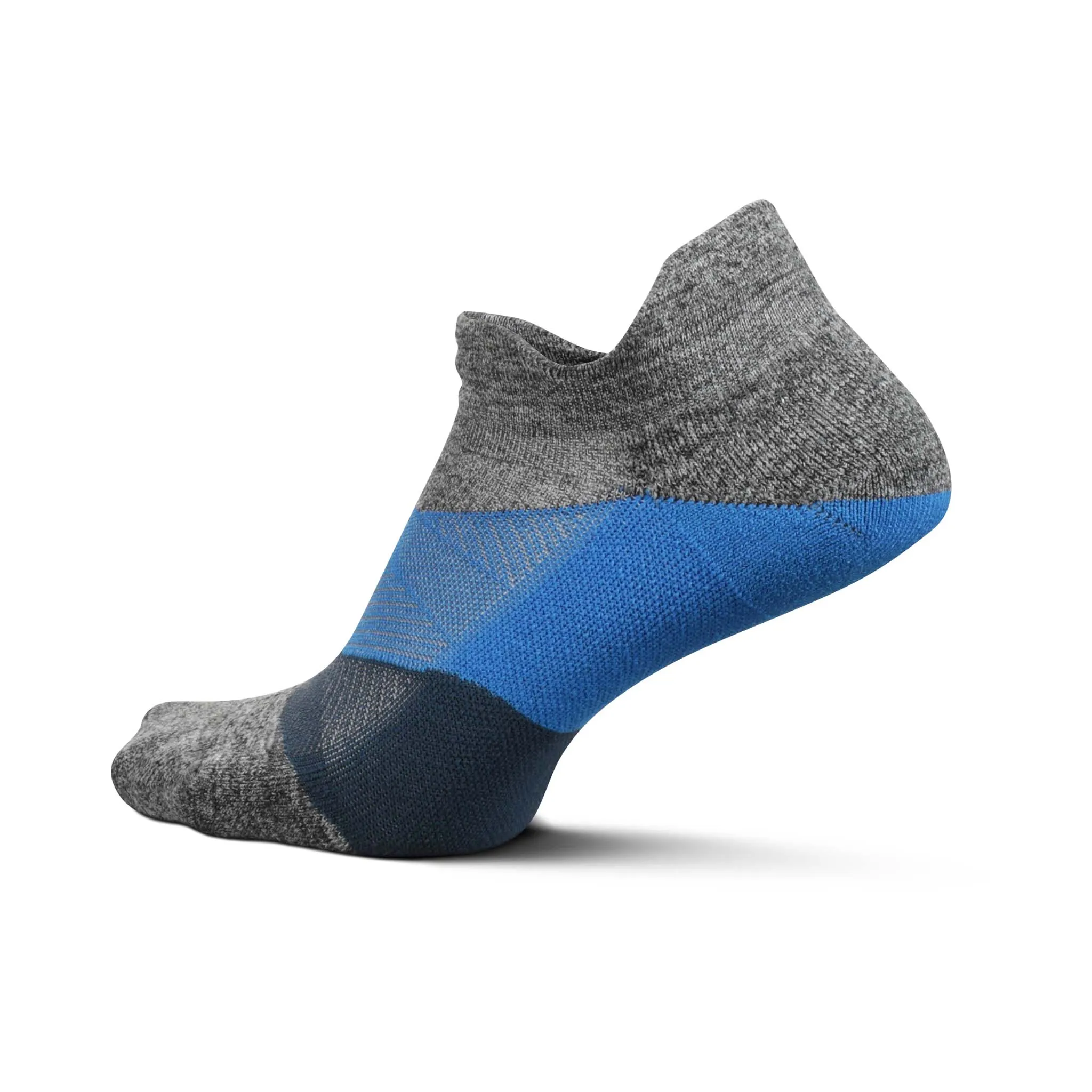 Feetures | Unisex Elite Ultra Light No Show Tab - Gravity Gray