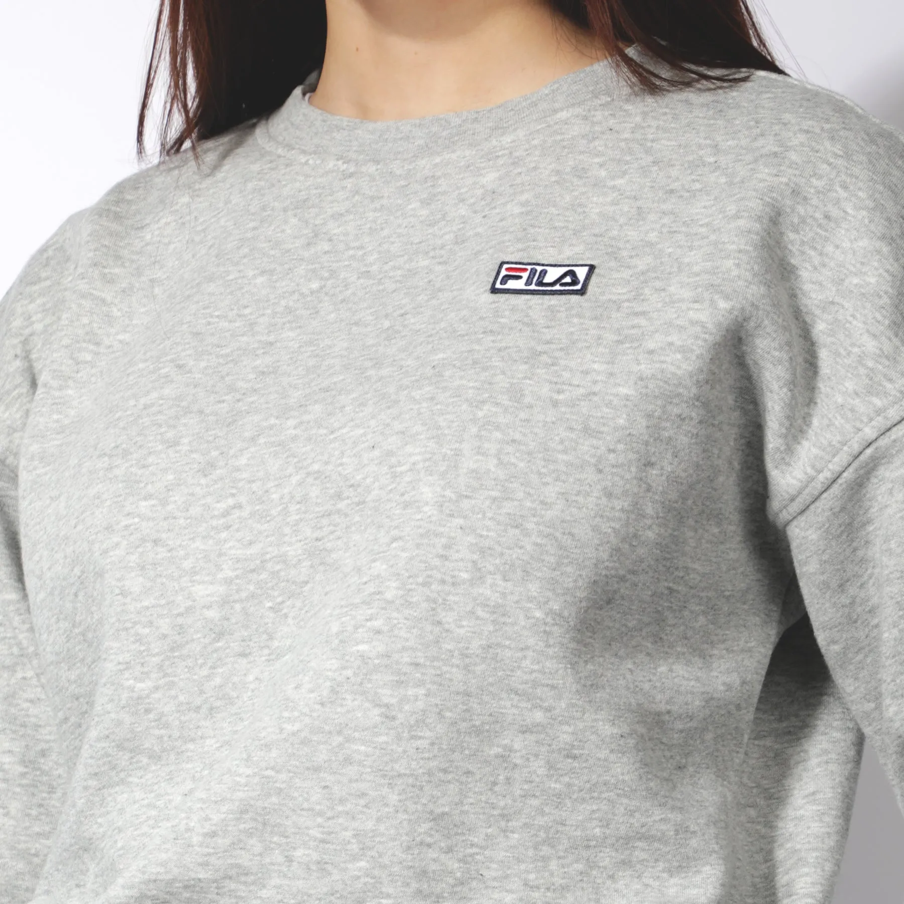 Fila Classic Crewneck Stina Sweatshirt - Heather Grey