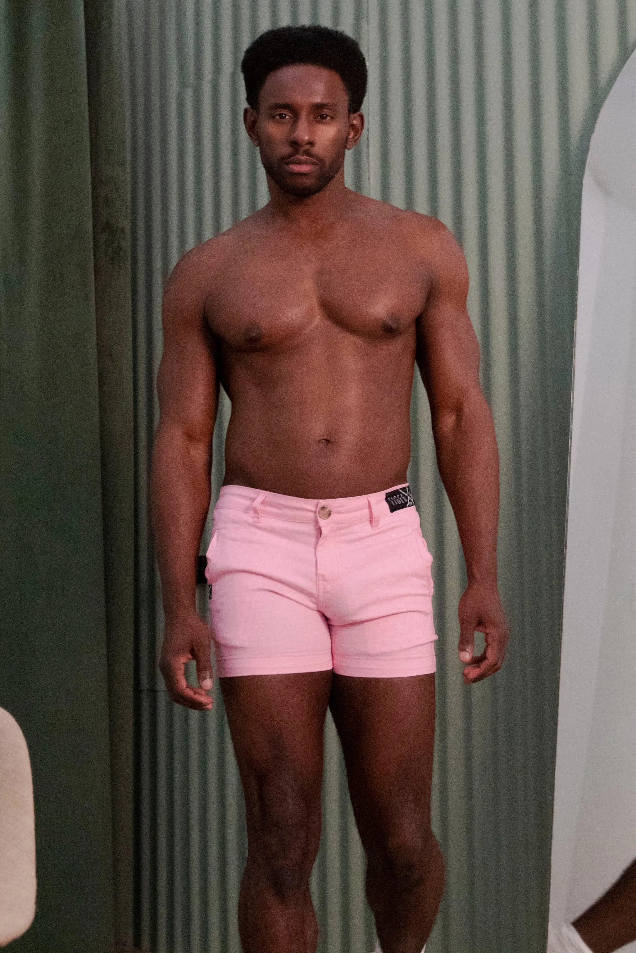 FINN Pink textured Short