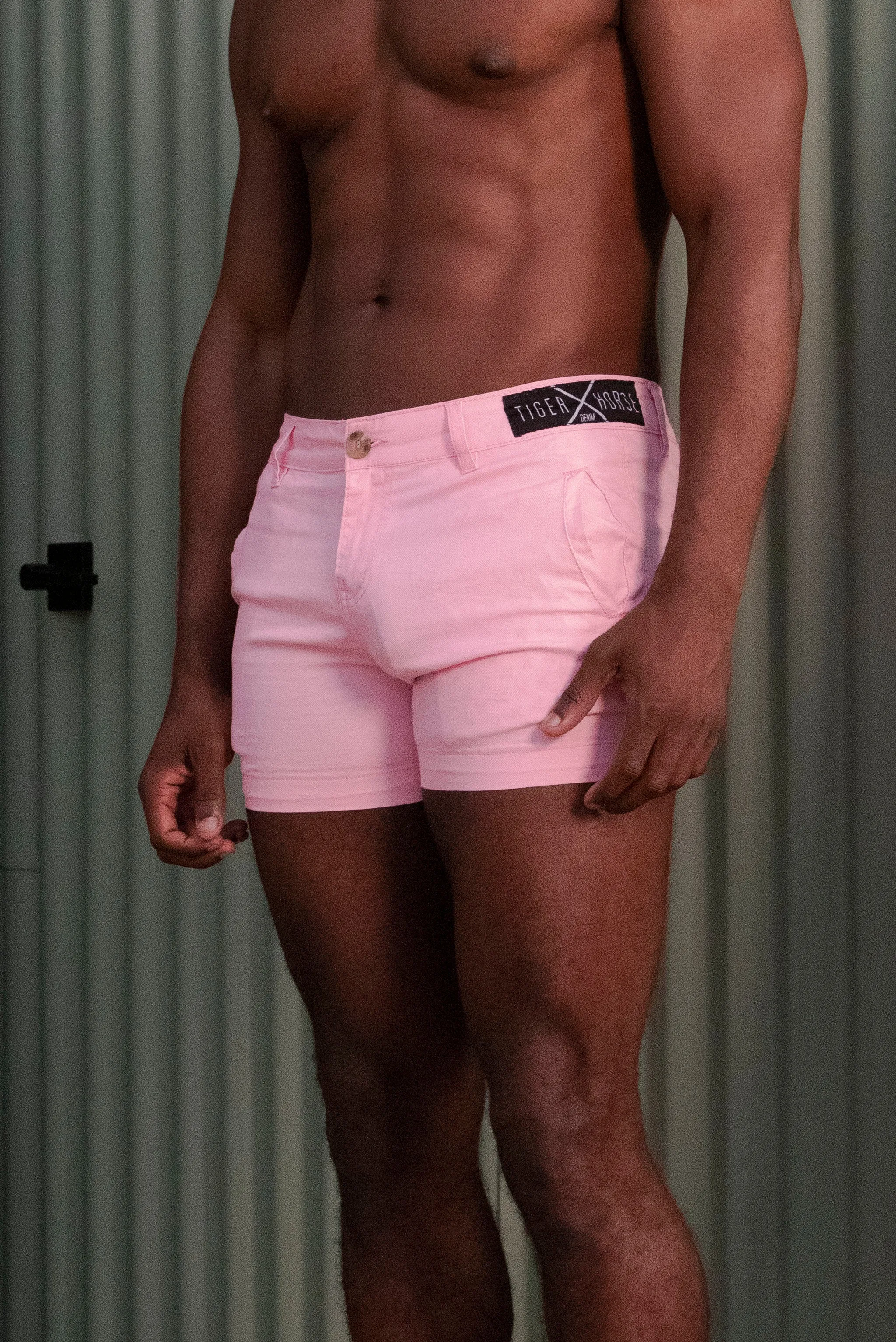 FINN Pink textured Short