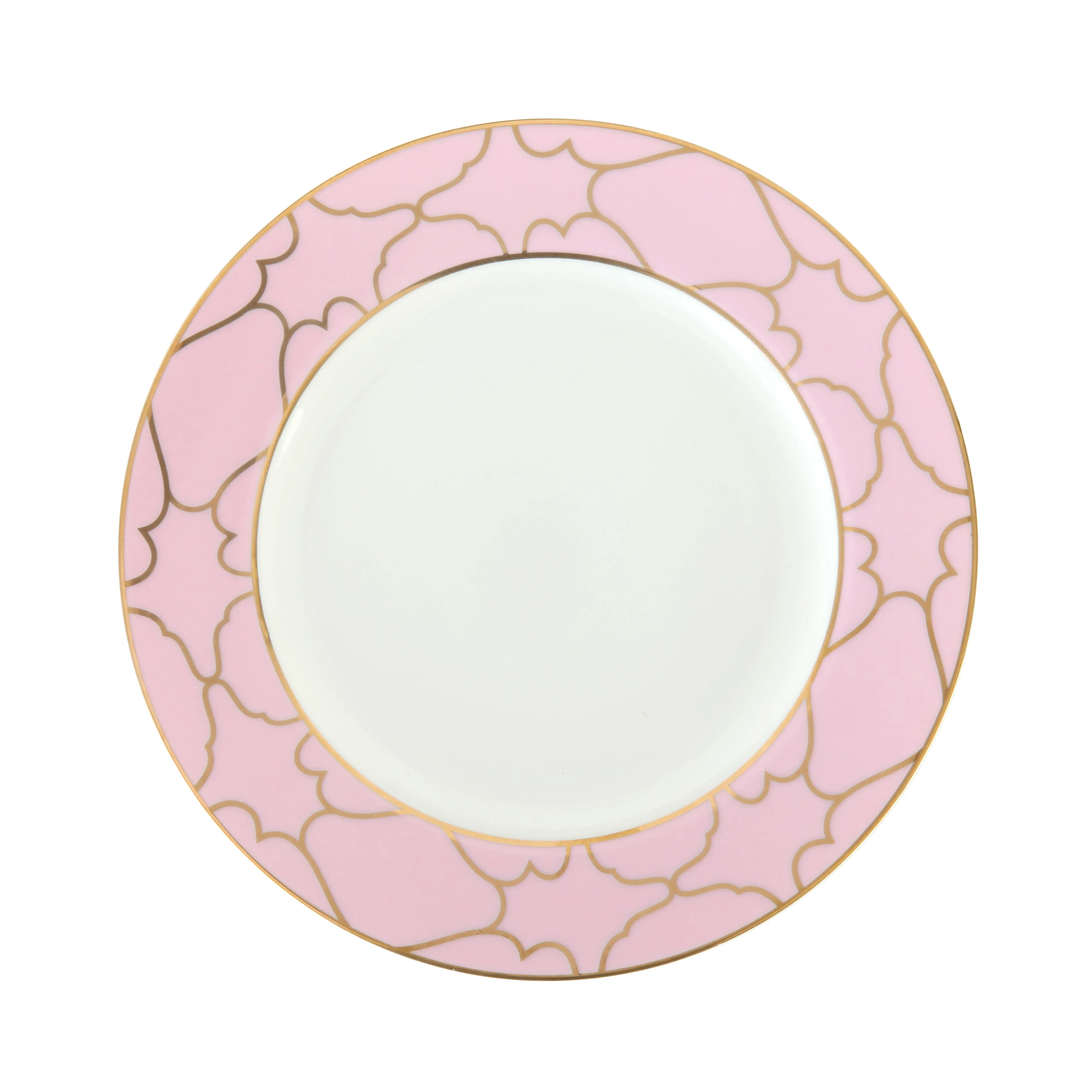 Firenze Pink Salad or Dessert Plate