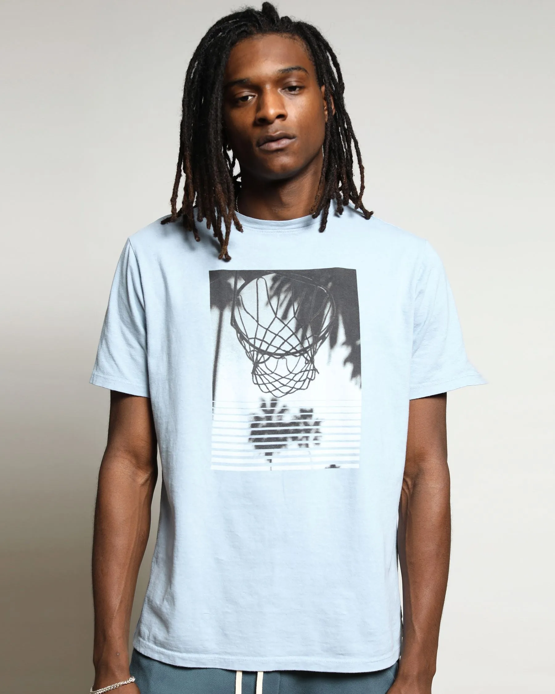 Fleury Slub Island Hoop Graphic Tee (FINAL SALE)