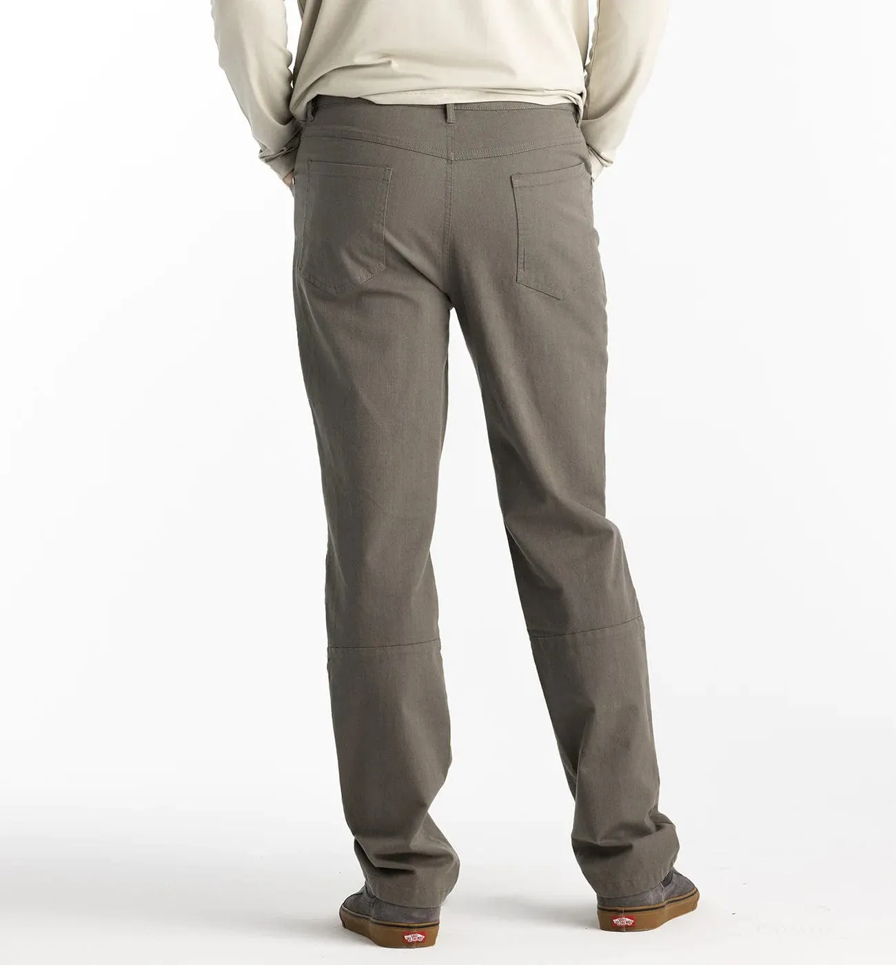 Free Fly Stretch Canvas Pant in Smokey Olive - Men's