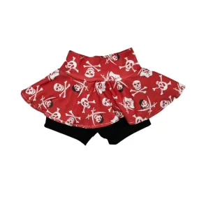 Gasparilla Red Pirate Skirted Shorties