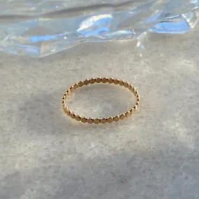 Gold Eclipse Ring