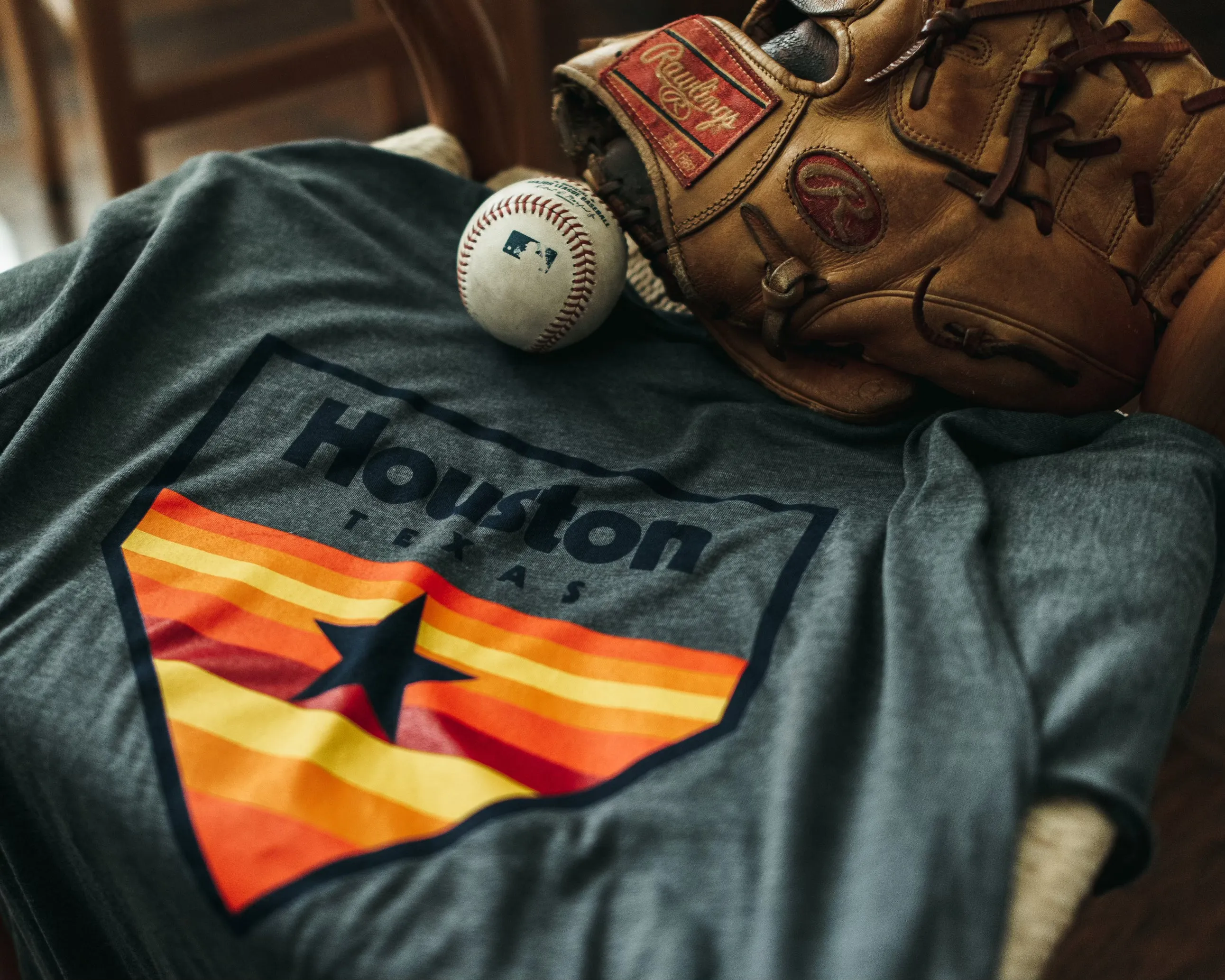 Graphic Tee | Houston Home Plate | Metal | Manready Mercantile