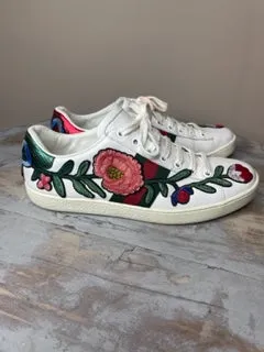 Gucci Ace Floral Pumps 39