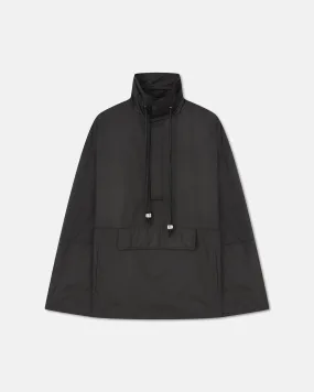 Helena - Technical-Fabric Smock Jacket - Off - Off Black